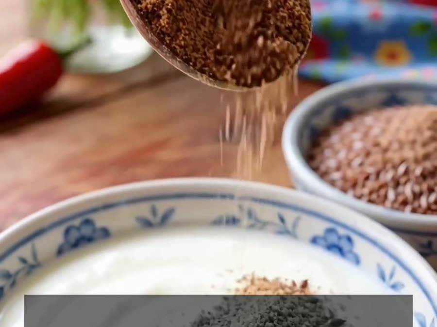 Flaxseed for cholesterol — one spoon a day